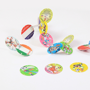 <span class=keywords><strong>Tazos</strong></span> Promocionales Personalizados de Fábrica para Refrigerios, <span class=keywords><strong>Tazos</strong></span> 3D de PP - Product Image 4