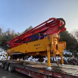 Equipo de bombeo de hormigón sin camión para camión montado móvil 46M 56 metros Boom Schwing Technology Pump - Product Image 4