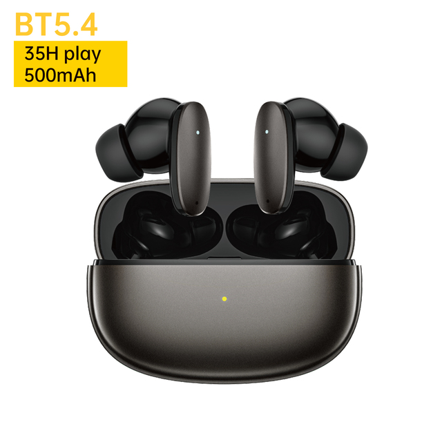 ASPOR A638 TWS Wireless Stereo Earbuds Metal Case 500mAh 35h Long Playtime Waterproof Deep Bass In-Ear Earphones Headset