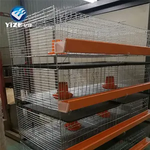 Cage de couveuse de poussins de ferme avicole pour l'élevage de poulettes d'un jour
