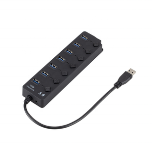 OEM带交换机<span class=keywords><strong>Usb</strong></span> 3.0集线器高速多7端口<span class=keywords><strong>Usb</strong></span>集线器USB3.0集线器 - Product Image 1