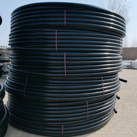 Tuyau d'irrigation flexible en PEHD pour enterrage souterrain, haute résistance à la corrosion, tube en polyéthylène moulé pour l'irrigation agricole à long terme
