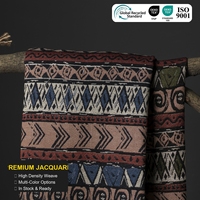 Housse de canapé en tissu jacquard imperméable, résistante à l'huile, facile à nettoyer, couleur personnalisée, matériau de décoration intérieure