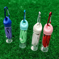 Tube d'emballage à rabat en plastique transparent PET/PETG/PC/PCTG avec fond scellé, impression d'écran personnalisable pour la promotion