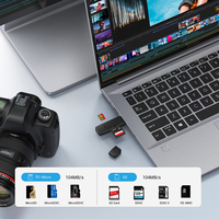 Adaptador USB-C OTG de Alta Calidad con Lector de Tarjetas SD y Micro SD Compatible con Lector de Tarjetas USB 3.0 USB-C para Teléfono y Computadora