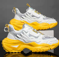 Chaussures de sport pour hommes, baskets tendance en mesh respirant, style décontracté, semelle souple, chaussures de course, chaussures de sport, chaussures de plein air