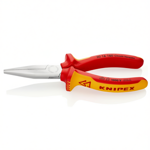 Alicates de punta larga Knipex de 160 mm, cromo-vanadio, aislados para 1000 V, hechos en Alemania - Product Image 1