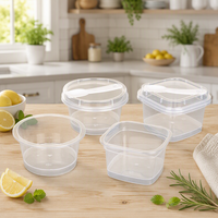 Gobelet en plastique jetable de 120 ml de qualité alimentaire avec logo personnalisé, couvercles et cuillères, pour desserts, mousses, yaourts, puddings, gâteaux, emballages