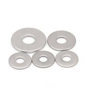 Круглая плоская шайба <span class=keywords><strong>ASTM</strong></span> <span class=keywords><strong>F844</strong></span> M6, прочная шайба SS304 с DIN, стандартная разная форма, толстая Метрическая SS304 - Product Image 2