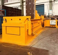 Presse à balles horizontale en acier inoxydable certifiée CE avec système hydraulique de 25 MPa pour une longue durée de vie