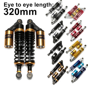<span class=keywords><strong>Amortisseur</strong></span> arrière universel <span class=keywords><strong>pour</strong></span> moto, scooter, VTT, <span class=keywords><strong>quad</strong></span>, moto tout-terrain, 320 mm, 12,5 pouces, avec airbag - Product Image 1
