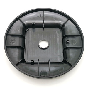 Base en <span class=keywords><strong>plastique</strong></span> moulée par injection personnalisée OEM ODM avec trou central pour fixations - Product Image 2