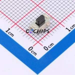 HX TS3643CA-0.6 250gf Tactile Switch SMD,3x6mm Switch Single Pole Single Throw Square Button 2.5N Horizontal Mount - Product Image 1