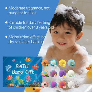 Set de 12 Salas de Baño con Aroma a Océano para Niños con Juguetes Sorpresa |   Bombas de Baño de Coco Orgánicas, <span class=keywords><strong>Regalo</strong></span> Natural para <span class=keywords><strong>Spa</strong></span> - Product Image 2