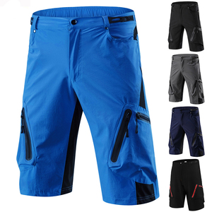Pantaloncini da <span class=keywords><strong>Mountain</strong></span> <span class=keywords><strong>Bike</strong></span> da uomo su misura pantaloncini da MTB pantaloncini da bici da ciclismo larghi con imbottitura, rilassati - Product Image 1