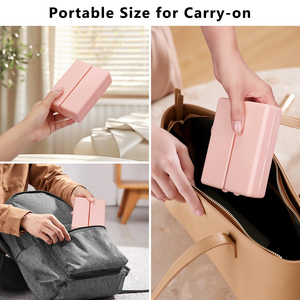 Estuche Portátil Plegable para Viaje, Organizador de Joyas y Artículos Pequeños, Sellado Individual, Contenedor de Vitaminas y Pastillas - Product Image 5