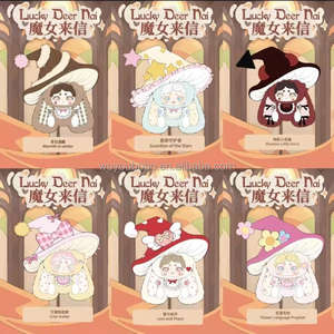 Original <span class=keywords><strong>Lucy</strong></span> Deer Nai Bonne Nuit Lapin V3 Sorcière Lettre En Peluche Boîte Aveugle Mignonne Poupée Mode Jouet Cadeau Boîte Mystère. - Product Image 3