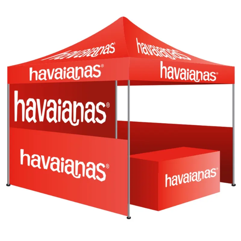 10x10 Full Color Custom Trade Show Event Canopy