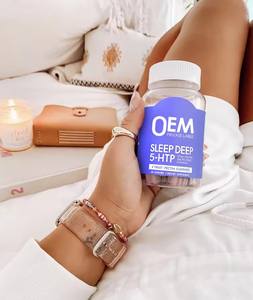 Gomitas de 5-HTP OEM, Gomitas para Dormir, Relajantes con Melatonina, Promueven el Sueño, Gomitas de 5-HTP para Dormir, Estado de Ánimo y Control del Estrés - Product Image 5