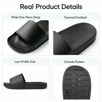 Pantuflas de Marca Privada con Logotipo Personalizado, Sandalias Abiertas Texturizadas, CE REACH OEM ODM con Empaque Personalizado