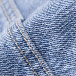 แจ็กเก็ตยีนส์ของผู้ชายที่ทนทานและสะดวกสบายที่มีประสิทธิภาพสูงที่มีการตกแต่งรูปแบบที่น่าสนใจ - Product Image 5