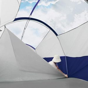Tente de camping familiale Oem Entai pour 8 personnes, deux chambres, double couche, résistante aux intempéries, quatre saisons, sac de transport portable - Product Image 6