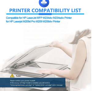 Cartucho de Encre 134A compatible con HP Laserjet Pro M209 M209dw 134X cartucho de tóner 135A 136A 137A 134A tóner de impresora láser - Product Image 6