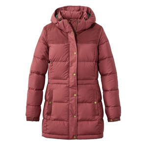 Blouson d'hiver respirant pour femme - Style élégant avec doublure en laine effet peau de serpent, fermeture éclair et broderie 3D (personnalisable) - Product Image 1
