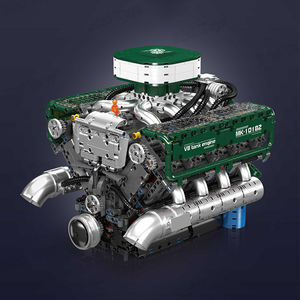 Mould King 10182 2024 Nuevo Motor <span class=keywords><strong>de</strong></span> Tanque V8, Juguetes Creativos, Juguetes <span class=keywords><strong>de</strong></span> Entretenimiento, Modelo para Adultos y Niños, Regalo, Bloques <span class=keywords><strong>de</strong></span> Construcción - Product Image 3