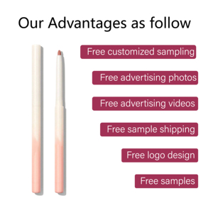 <span class=keywords><strong>Crayon</strong></span> à lèvres et brillant à lèvres 2-en-1 effet double repulpage, personnalisable OEM, étiquette privée, waterproof et longue tenue, vente en gros - Product Image 3