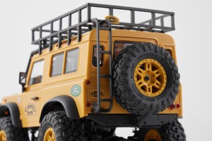 Coche <span class=keywords><strong>RC</strong></span> Lehoo Toys 12481 1/24 RANGE <span class=keywords><strong>ROVER</strong></span> <span class=keywords><strong>DEFENDER</strong></span> <span class=keywords><strong>90</strong></span> RTR Todoterreno 2.4G 4WD Camioneta Escaladora de Metal 80m - Product Image 4