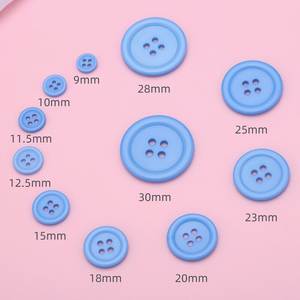 Ky respectueux de l'environnement strass bouton professionnel délicat collant perle boutons en plastique pour vêtements arc-en-ciel bouton en résine - Product Image 4