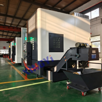 Tour vertical CNC VTC1000 pour le tournage de grands disques à bride, machine robuste en acier à haute rigidité, vente en gros usine