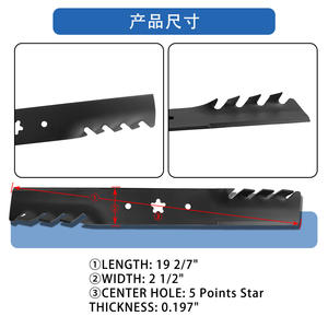 Lames de tondeuse à gazon 8076-2 A18076-2, remplacement noir pour accessoires de tondeuse à gazon - Product Image 4