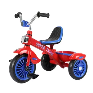 नई शैली सुपर बच्चे ट्राइक शीर्ष गुणवत्ता बच्चों की सवारी पर कार खिलौना/तीन पहियों बच्चों ट्राइक बाइक