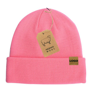 Sombreros <span class=keywords><strong>de</strong></span> punto <span class=keywords><strong>de</strong></span> invierno <span class=keywords><strong>de</strong></span> alta calidad para hombres y mujeres, gorro <span class=keywords><strong>de</strong></span> esquí cálido, gorros <span class=keywords><strong>de</strong></span> <span class=keywords><strong>lana</strong></span> merino 50% con etiqueta <span class=keywords><strong>de</strong></span> gamuza, logotipo personalizado - Product Image 4