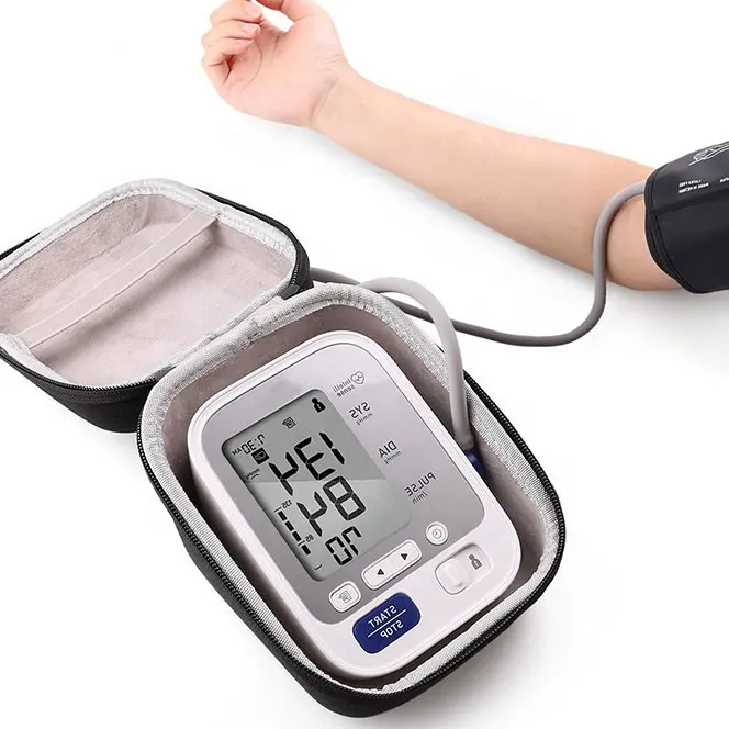 Factory price EVA blood pressure monitor case with custom logo for omron blood pressure