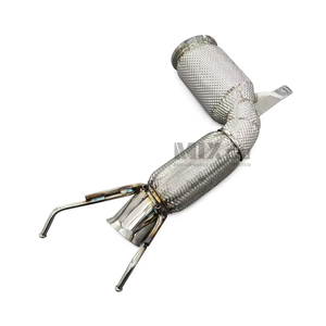 Tubo de Escape de Alto Rendimiento para BMW <span class=keywords><strong>MINI</strong></span> F56S 2.0T 2017 <span class=keywords><strong>2018</strong></span> 2019 con Protector Térmico, Sistema de Escape de Reemplazo Directo Personalizado - Product Image 4