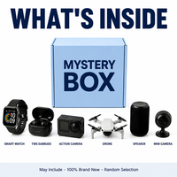 Caja Misteriosa de Electrónica 3C Avanzada de 5 Piezas, Caja Sorpresa Aleatoria, Puede Incluir Reloj Inteligente, Auriculares TWS, Altavoz, Dron, Tableta