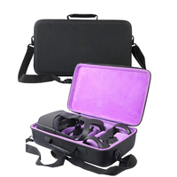 Étui de protection personnalisé en EVA pour appareil VR et accessoires, doublure douce, sac de transport haut de gamme pour casque VR