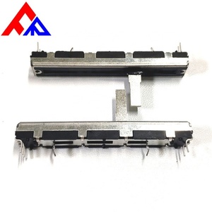 Slide Linear Potentiometer 45mm Metal Shank <b>PC</b> Pin Terminals Adjustment Type Slide - Product Image 5