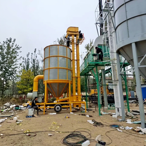 Séchoir à grains jaune avec moteur, machine de séchage agricole à haute productivité - Product Image 1