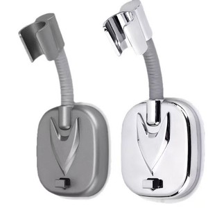 Royal Stan Shower Head Holder 4 Inch Universal Joint Flexible Pipe Bathroom Accessory No Drill Installation - Product Image 4