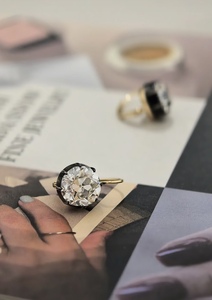 Joyería Fina Personalizada, Pendientes de Corte Europeo Antiguo, Oro Rosa, Amarillo y Blanco de 9k, 10k, 14k y 18k, Diamantes/Gemas de Laboratorio, Fabricación en Fábrica - Product Image 3