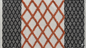 Eco-Friendly Pet-Friendly <b>Washable</b> Geometric Woven Cotton <b>Rug</b> - Product Image 2