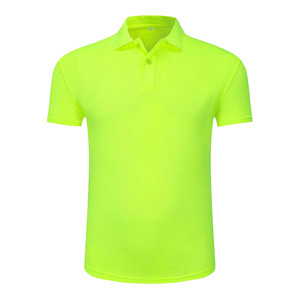 Customized Quick-Drying Polo <b>Shirt</b> Solid Color Short Sleeve Mesh Fabric Corporate Workwear Advertising <b>Shirts</b> - Product Image 1
