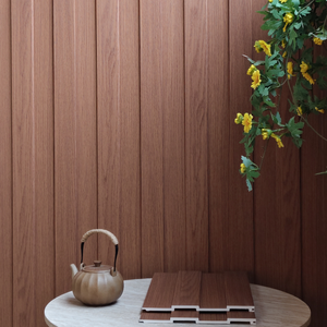 <span class=keywords><strong>Prix</strong></span> Usine Moderne Ignifuge Imperméable Intérieur WPC PVC Décoratif Alternatives au Bois <span class=keywords><strong>Mur</strong></span> Cannelé Salon Hôtel Salle de Sport - Product Image 3