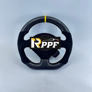 <span class=keywords><strong>พวงมาลัย</strong></span>คาร์บอนไฟเบอร์เคลือบเงาสำหรับฮอนด้า S2000 2000-2009 Honda Civic (Si) 2002-2005 - Product Image 1