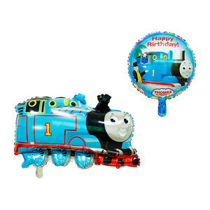 Palloncini in Foil <span class=keywords><strong>di</strong></span> <span class=keywords><strong>Thomas</strong></span> il Trenino - Decorazioni Galleggianti per Feste dei Bambini - Product Image 2