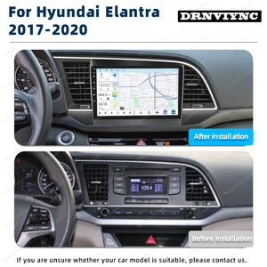 Qled 9 Inch 8 Core Android Đài Phát Thanh Xe Carplay 4G DSP Âm Thanh Stereo Màn Hình GPS Navigation FM AM Cho Hyundai Elantra 2017-2020 - Product Image 2